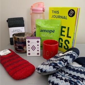 Self Care Winter Warm-up Subscription box items